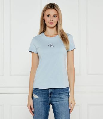 Bluzka damska Calvin Klein Jeans ze sklepu: Gomez Fashion Store w kategorii: Bluzki damskie - zdjęcie 874714-BD9-10338_CJ252W000111W82