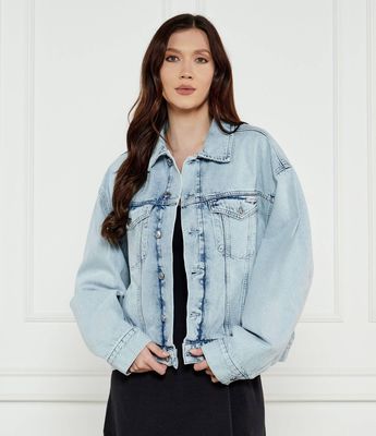 Calvin Klein Jeans - Kurtka damska casual ze sklepu: Gomez Fashion Store w kategorii: Kurtki damskie - zdjęcie 874714-BD9-10338_CJ252W000138196