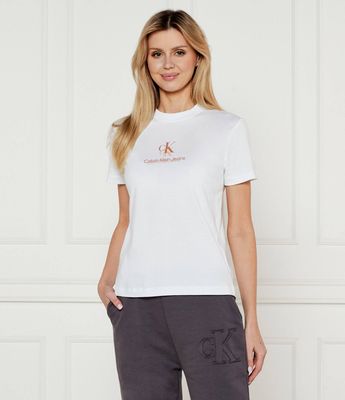 Bluzka damska Calvin Klein Jeans ze sklepu: Gomez Fashion Store w kategorii: Bluzki damskie - zdjęcie 874714-BD9-10338_CJ252W000146C65