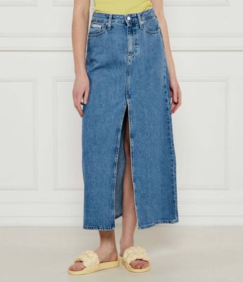 Spódnica na wiosnę Calvin Klein Jeans ze sklepu: Gomez Fashion Store w kategorii: Spódnice - zdjęcie 874714-BD9-10338_CJ252W000153196