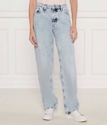 Calvin Klein Jeans - Jeansy damskie casualowe ze sklepu: Gomez Fashion Store w kategorii: Jeansy damskie - zdjęcie 874714-BD9-10338_CJ252W000161196