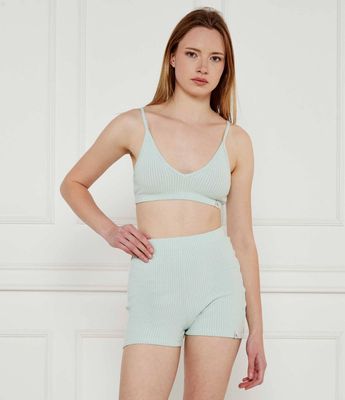Calvin Klein Jeans - Bluzka damska na lato casualowa ze sklepu: Gomez Fashion Store w kategorii: Bluzki damskie - zdjęcie 874714-BD9-10338_CJ252W000165W81