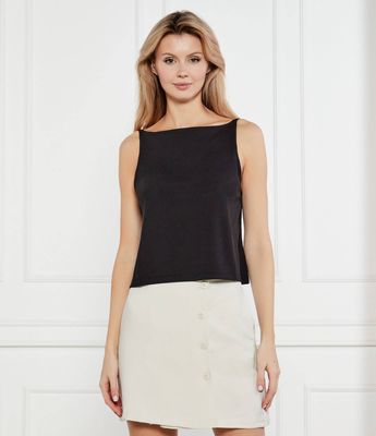 Bluzka damska casualowa Calvin Klein Jeans ze sklepu: Gomez Fashion Store w kategorii: Bluzki damskie - zdjęcie 874714-BD9-10338_CJ252W000169A81