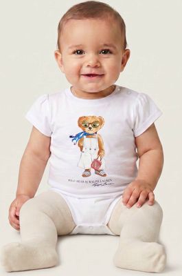 Polo Ralph Lauren - Body niemowlęce letni ze sklepu: Gomez Fashion Store w kategorii: Body niemowlęce