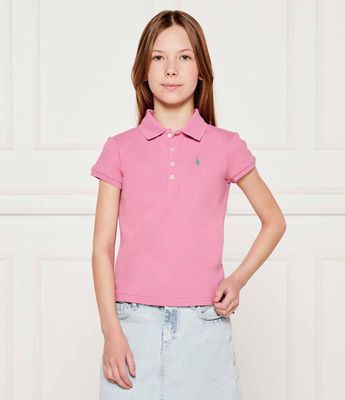 Polo Ralph Lauren - Bluzka dziewczęca na lato ze sklepu: Gomez Fashion Store w kategorii: Bluzki dziewczęce
