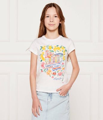 Bluzka dziewczęca na lato Polo Ralph Lauren ze sklepu: Gomez Fashion Store w kategorii: Bluzki dziewczęce