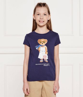 Bluzka dziewczęca letnia Polo Ralph Lauren ze sklepu: Gomez Fashion Store w kategorii: Bluzki dziewczęce