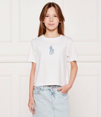 Bluzka dziewczęca na lato Polo Ralph Lauren ze sklepu: Gomez Fashion Store w kategorii: Bluzki dziewczęce