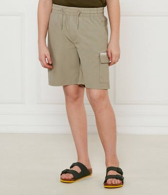 Calvin Klein Jeans - Spodenki chłopięce na lato ze sklepu: Gomez Fashion Store w kategorii: Spodenki chłopięce