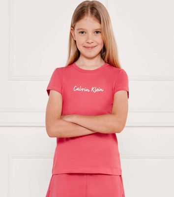 Calvin Klein Jeans - Bluzka dziewczęca letnia ze sklepu: Gomez Fashion Store w kategorii: Bluzki dziewczęce