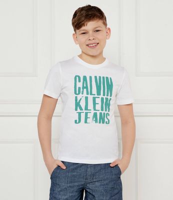 T-shirt chłopięce letni Calvin Klein Jeans ze sklepu: Gomez Fashion Store w kategorii: T-shirty chłopięce