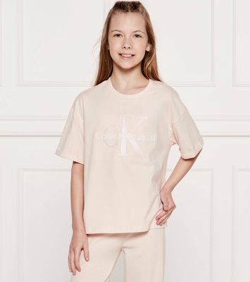 Bluzka dziewczęca na lato Calvin Klein Jeans ze sklepu: Gomez Fashion Store w kategorii: Bluzki dziewczęce