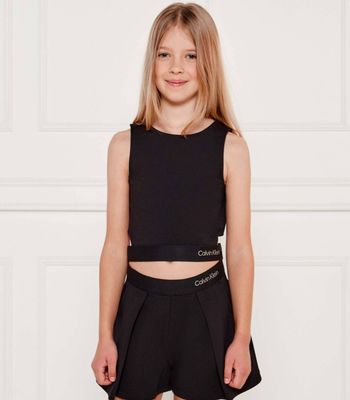 Bluzka dziewczęca letnia Calvin Klein Jeans ze sklepu: Gomez Fashion Store w kategorii: Bluzki dziewczęce