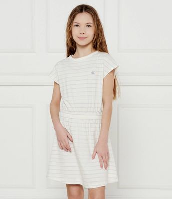 Calvin Klein Jeans - Sukienka dziewczęca na lato ze sklepu: Gomez Fashion Store w kategorii: Sukienki dziewczęce