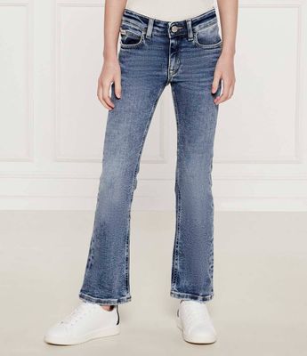 Calvin Klein Jeans - Spodnie dziewczęce jesienne ze sklepu: Gomez Fashion Store w kategorii: Spodnie dziewczęce