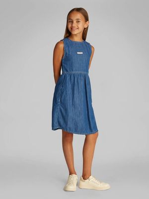 Sukienka dziewczęca na lato Calvin Klein Jeans ze sklepu: Gomez Fashion Store w kategorii: Sukienki dziewczęce