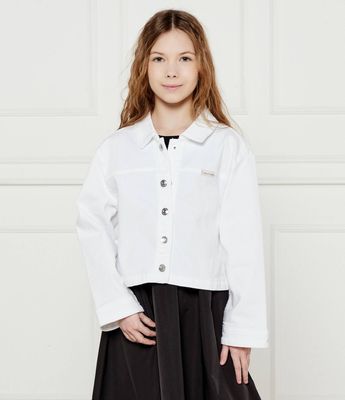 Kurtka dziewczęca wiosenna Calvin Klein Jeans ze sklepu: Gomez Fashion Store w kategorii: Kurtki dziewczęce