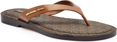 Klapki damskie letnie Michael Kors ze sklepu: Gomez Fashion Store w kategorii: Klapki damskie - zdjęcie 874714-BD9-10338_MK252W000084230