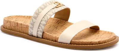 Klapki damskie na lato Michael Kors ze sklepu: Gomez Fashion Store w kategorii: Klapki damskie - zdjęcie 874714-BD9-10338_MK252W000089332