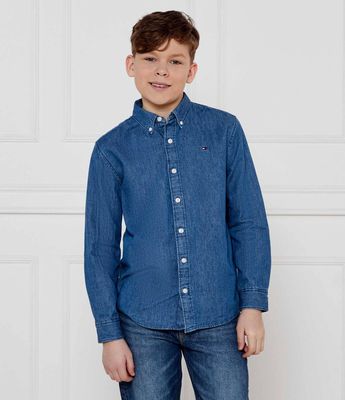 Koszula chłopięca na wiosnę Tommy Hilfiger ze sklepu: Gomez Fashion Store w kategorii: Koszule chłopięce