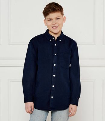 Koszula chłopięca na wiosnę jesienna Tommy Hilfiger ze sklepu: Gomez Fashion Store w kategorii: Koszule chłopięce