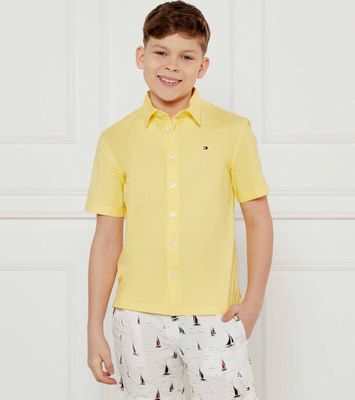 Koszula chłopięca wiosenna Tommy Hilfiger ze sklepu: Gomez Fashion Store w kategorii: Koszule chłopięce
