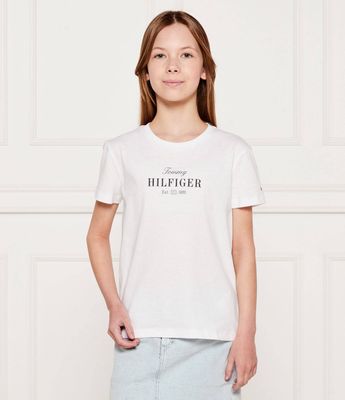 Tommy Hilfiger - Bluzka dziewczęca letnia ze sklepu: Gomez Fashion Store w kategorii: Bluzki dziewczęce