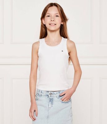 Bluzka dziewczęca na lato Tommy Hilfiger ze sklepu: Gomez Fashion Store w kategorii: Bluzki dziewczęce