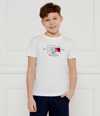 T-shirt chłopięce na lato Tommy Hilfiger ze sklepu: Gomez Fashion Store w kategorii: T-shirty chłopięce
