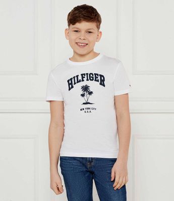T-shirt chłopięce na lato Tommy Hilfiger ze sklepu: Gomez Fashion Store w kategorii: T-shirty chłopięce