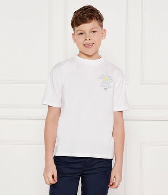 T-shirt chłopięce na lato Tommy Hilfiger ze sklepu: Gomez Fashion Store w kategorii: T-shirty chłopięce
