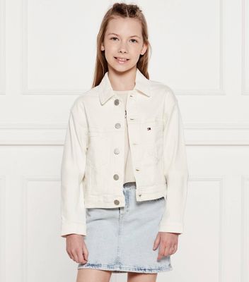 Kurtka dziewczęca na wiosnę Tommy Hilfiger ze sklepu: Gomez Fashion Store w kategorii: Kurtki dziewczęce