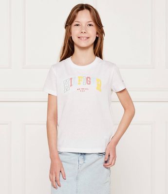 Bluzka dziewczęca letnia Tommy Hilfiger ze sklepu: Gomez Fashion Store w kategorii: Bluzki dziewczęce