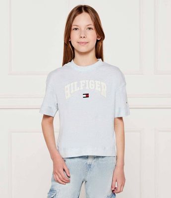 Tommy Hilfiger - Bluzka dziewczęca na lato ze sklepu: Gomez Fashion Store w kategorii: Bluzki dziewczęce