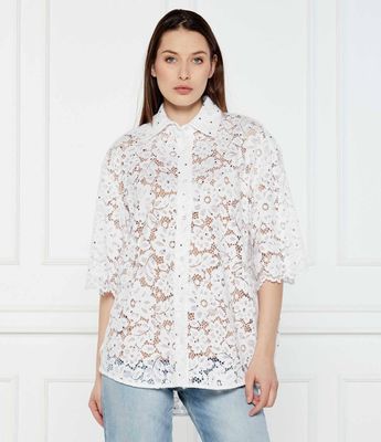 Koszula damska elegancka Michael Kors ze sklepu: Gomez Fashion Store w kategorii: Koszule damskie - zdjęcie 874714-BD9-10338_MK252W000164100