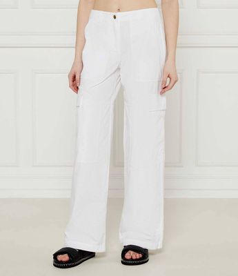 Spodnie damskie wiosenne Michael Kors ze sklepu: Gomez Fashion Store w kategorii: Spodnie damskie - zdjęcie 874714-BD9-10338_MK252W000166100