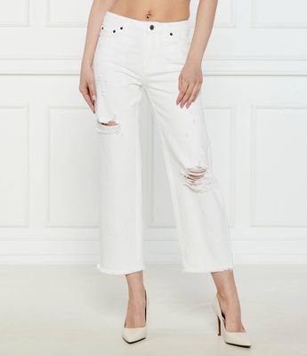 Jeansy damskie w miejskim stylu Michael Kors ze sklepu: Gomez Fashion Store w kategorii: Jeansy damskie - zdjęcie 874714-BD9-10338_MK252W000168117