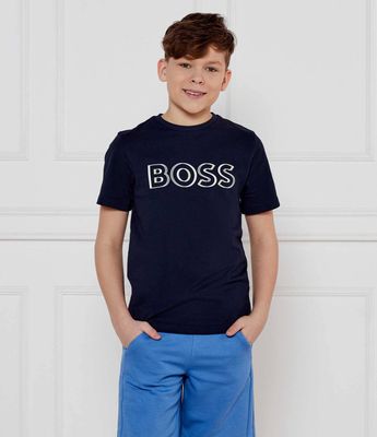 T-shirt chłopięce na lato BOSS Kidswear ze sklepu: Gomez Fashion Store w kategorii: T-shirty chłopięce