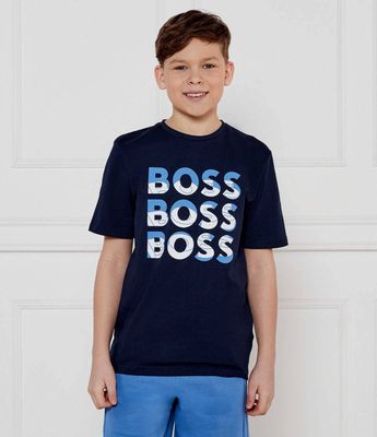 T-shirt chłopięce na lato BOSS Kidswear ze sklepu: Gomez Fashion Store w kategorii: T-shirty chłopięce