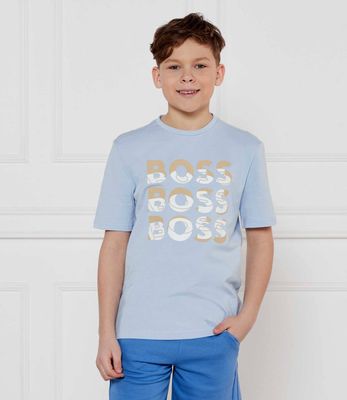 T-shirt chłopięce na lato BOSS Kidswear ze sklepu: Gomez Fashion Store w kategorii: T-shirty chłopięce