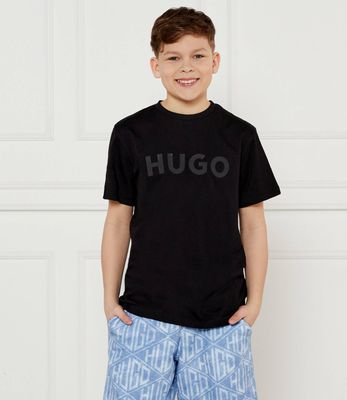 T-shirt chłopięce letni HUGO KIDS ze sklepu: Gomez Fashion Store w kategorii: T-shirty chłopięce