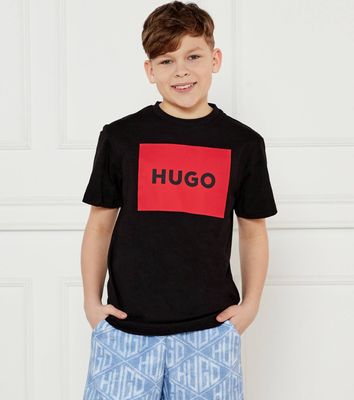 T-shirt chłopięce na lato HUGO KIDS ze sklepu: Gomez Fashion Store w kategorii: T-shirty chłopięce