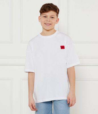 T-shirt chłopięce na lato HUGO KIDS ze sklepu: Gomez Fashion Store w kategorii: T-shirty chłopięce