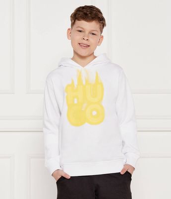 HUGO KIDS - Bluza chłopięca na zimę ze sklepu: Gomez Fashion Store w kategorii: Bluzy chłopięce