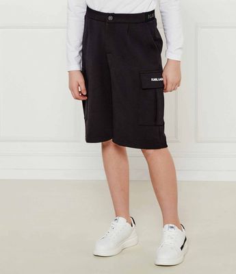 Spodenki chłopięce na lato Karl Lagerfeld Kids ze sklepu: Gomez Fashion Store w kategorii: Spodenki chłopięce