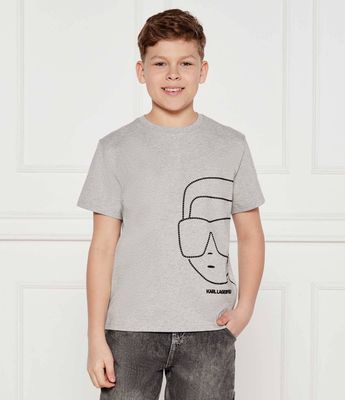 T-shirt chłopięce na lato Karl Lagerfeld Kids ze sklepu: Gomez Fashion Store w kategorii: T-shirty chłopięce