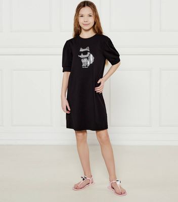 Sukienka dziewczęca na lato Karl Lagerfeld Kids ze sklepu: Gomez Fashion Store w kategorii: Sukienki dziewczęce