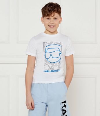 T-shirt chłopięce na lato Karl Lagerfeld Kids ze sklepu: Gomez Fashion Store w kategorii: T-shirty chłopięce