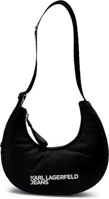 Torebka hobo elegancki Karl Lagerfeld Jeans ze sklepu: Gomez Fashion Store w kategorii: Torebki hobo - zdjęcie 874714-BD9-10338_KJ251W000024002