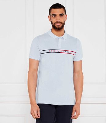 T-shirt męski w stylu młodzieżowym Tommy Jeans ze sklepu: Gomez Fashion Store w kategorii: T-shirty męskie - zdjęcie 874714-BD9-10338_TM252M000117F88